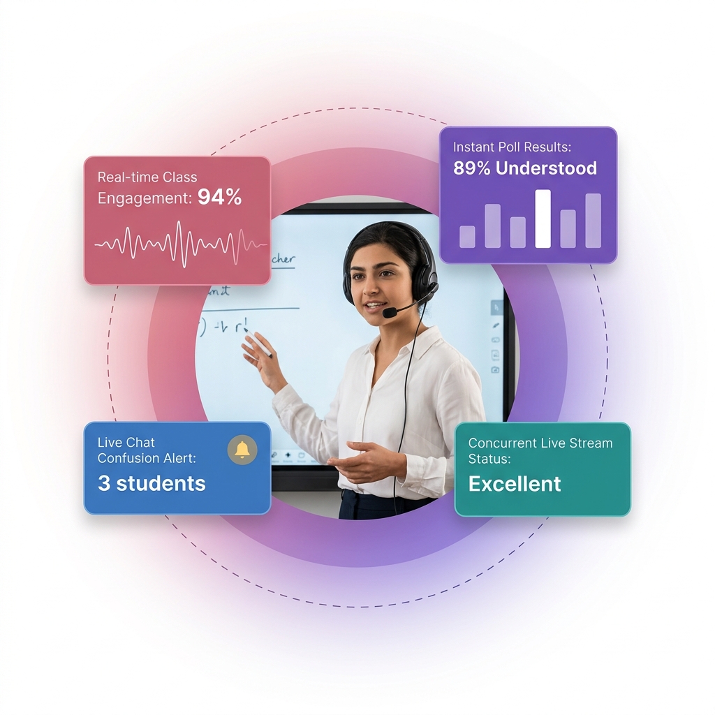 Live Class Analytics Dashboard